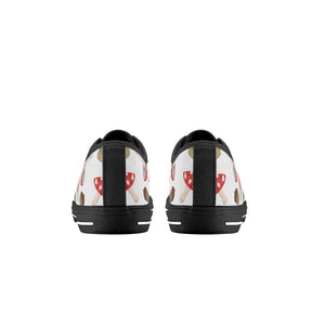 Mushroom Kid's Low Top Canvas Shoes