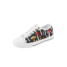 Mushroom Kid's Low Top Canvas Shoes