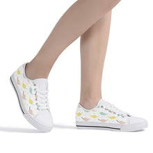 Narwhal Women's Low Top Canvas Shoes
