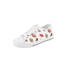Mushroom Kid's Low Top Canvas Shoes