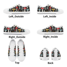 Mushroom Kid's Low Top Canvas Shoes