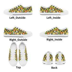 Mushroom Kid's Low Top Canvas Shoes