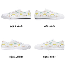 Narwhal Women's Low Top Canvas Shoes