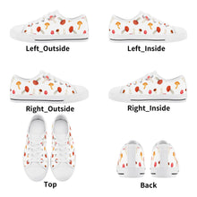 Mushroom Kid's Low Top Canvas Shoes