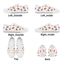 Mushroom Kid's Low Top Canvas Shoes