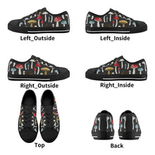 Mushroom Kid's Low Top Canvas Shoes