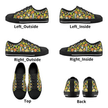 Mushroom Kid's Low Top Canvas Shoes