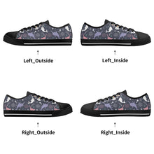 Narwhal Women's Low Top Canvas Shoes