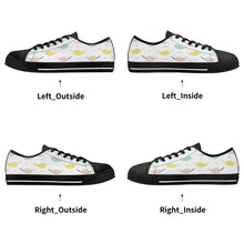 Narwhal Women's Low Top Canvas Shoes