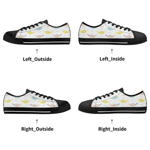 Narwhal Women's Low Top Canvas Shoes