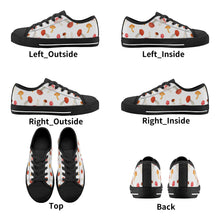Mushroom Kid's Low Top Canvas Shoes