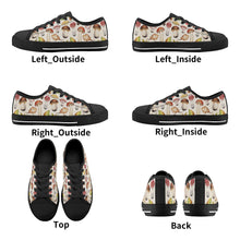 Mushroom Kid's Low Top Canvas Shoes