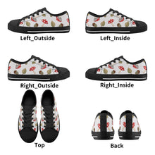 Mushroom Kid's Low Top Canvas Shoes
