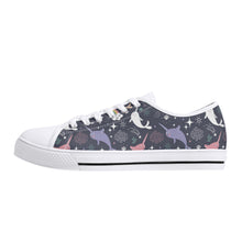 Narwhal Women's Low Top Canvas Shoes