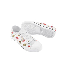 Mushroom Kid's Low Top Canvas Shoes