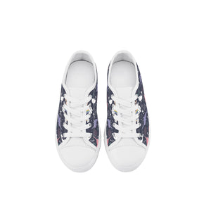 Narwhal Kid's Low Top Canvas Shoes