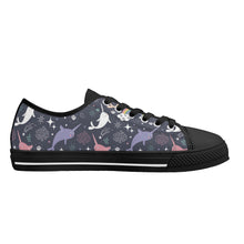 Narwhal Women's Low Top Canvas Shoes