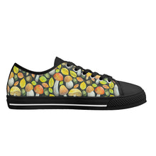 Mushroom Women's Low Top Canvas Shoes