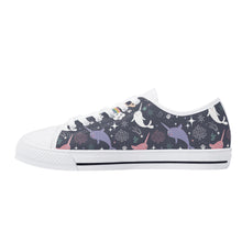 Narwhal Women's Low Top Canvas Shoes