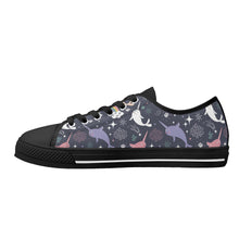 Narwhal Women's Low Top Canvas Shoes