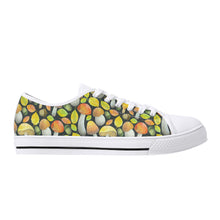 Mushroom Women's Low Top Canvas Shoes