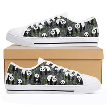 Panda Women's Low Top Canvas Shoes