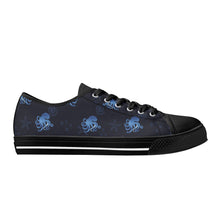 Octopus Women's Low Top Canvas Shoes