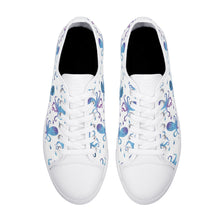 Octopus Women's Low Top Canvas Shoes