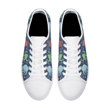 Octopus Women's Low Top Canvas Shoes