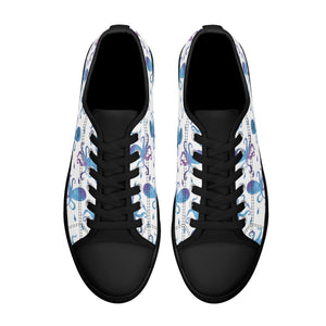 Octopus Women's Low Top Canvas Shoes