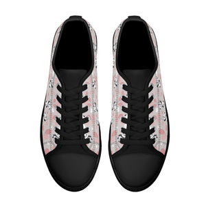Panda Women's Low Top Canvas Shoes