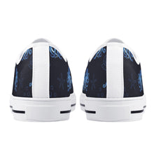 Octopus Women's Low Top Canvas Shoes