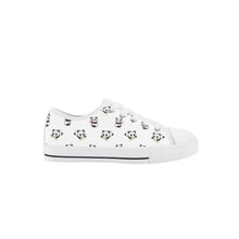 Panda Kid's Low Top Canvas Shoes