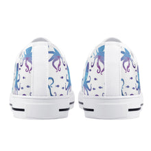 Octopus Women's Low Top Canvas Shoes