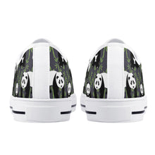 Panda Women's Low Top Canvas Shoes