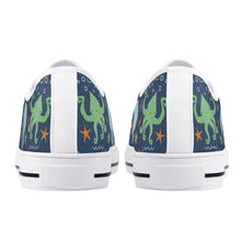 Octopus Women's Low Top Canvas Shoes