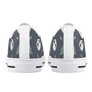 Panda Women's Low Top Canvas Shoes