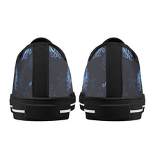 Octopus Women's Low Top Canvas Shoes