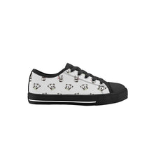 Panda Kid's Low Top Canvas Shoes