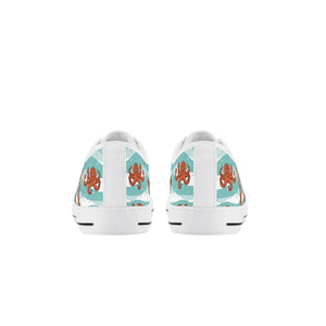 Octopus Kid's Low Top Canvas Shoes