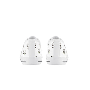 Panda Kid's Low Top Canvas Shoes