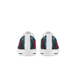 Octopus Kid's Low Top Canvas Shoes