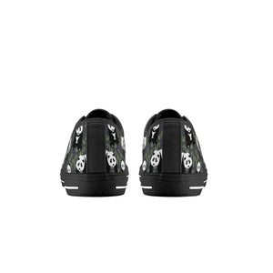Panda Kid's Low Top Canvas Shoes