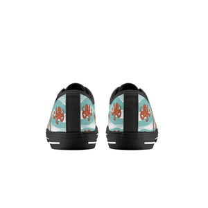 Octopus Kid's Low Top Canvas Shoes