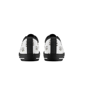Panda Kid's Low Top Canvas Shoes
