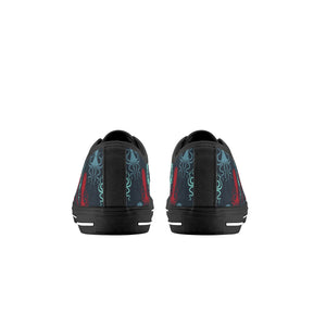 Octopus Kid's Low Top Canvas Shoes