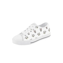 Panda Kid's Low Top Canvas Shoes