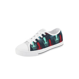 Octopus Kid's Low Top Canvas Shoes