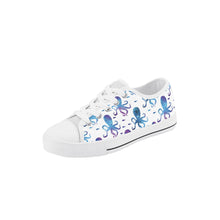 Octopus Kid's Low Top Canvas Shoes