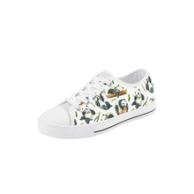 Panda Kid's Low Top Canvas Shoes